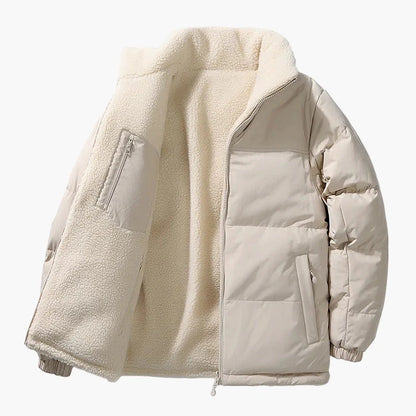 Herren Winterjacke Urban Casual mit Teddyfutter – Weit geschnitten, City & Freizeit