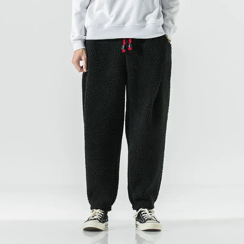 Joggingbroek met koord en zakken voor heren