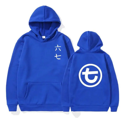 Sudadera unisex con capucha, estampado y bolsillo canguro