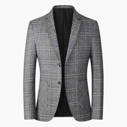 Herre Business Casual Ternet Blazer – Moderne stil til kontor og fritid