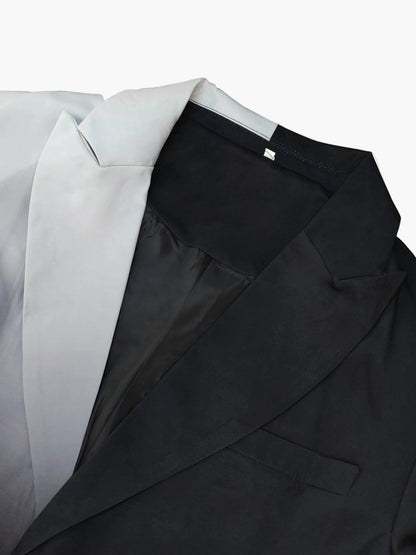 Giacca business moderna da uomo con sfumature di colore – Elegante giacca da completo per ufficio ed eventi