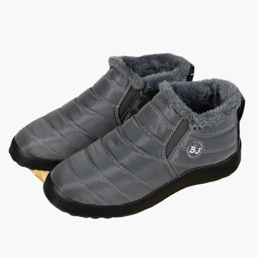 Dames winter enkellaarsjes comfort warm gevoerd outdoor instapschoenen