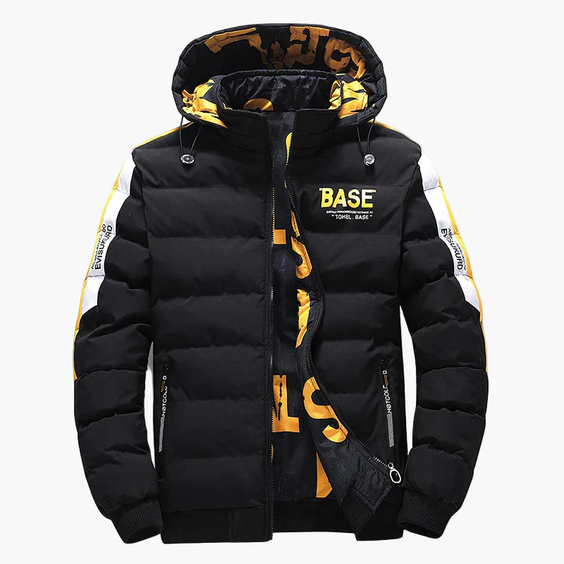 Herren Streetwear Winterjacke mit Kapuze – Urban Style, Perfekt für Alltag und Freizeit