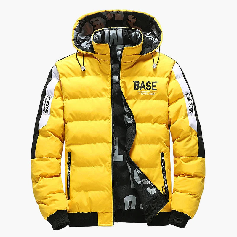 Herren Streetwear Winterjacke mit Kapuze – Urban Style, Perfekt für Alltag und Freizeit
