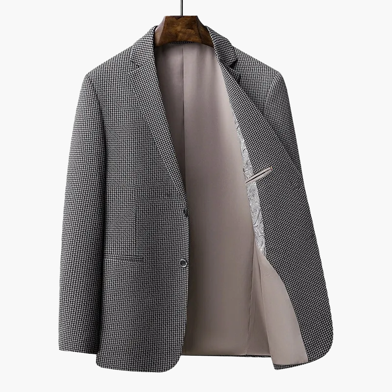 Blazer moderno de negocios para hombre – Elegante blazer para oficina y tiempo libre
