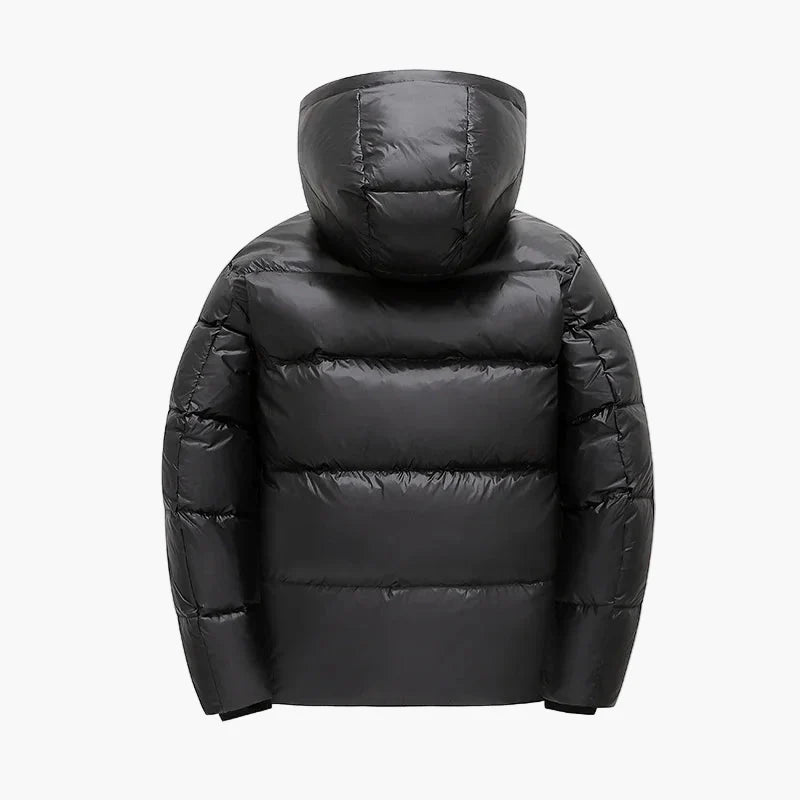 Veste matelassée à capuche pour hommes – Style hivernal moderne pour le quotidien et les loisirs