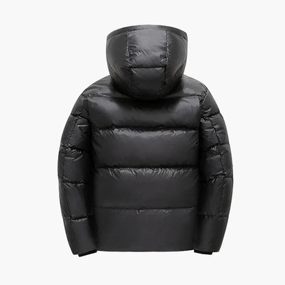 Veste matelassée à capuche pour hommes – Style hivernal moderne pour le quotidien et les loisirs