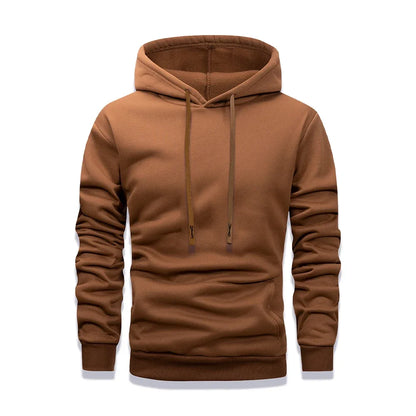 Felpa con cappuccio unisex con coulisse e tasca a marsupio