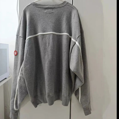 Unisex Rundhals Sweatshirt mit Grafikdruck, Oversize Fit
