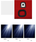 Warme beanie met LED-verlichting