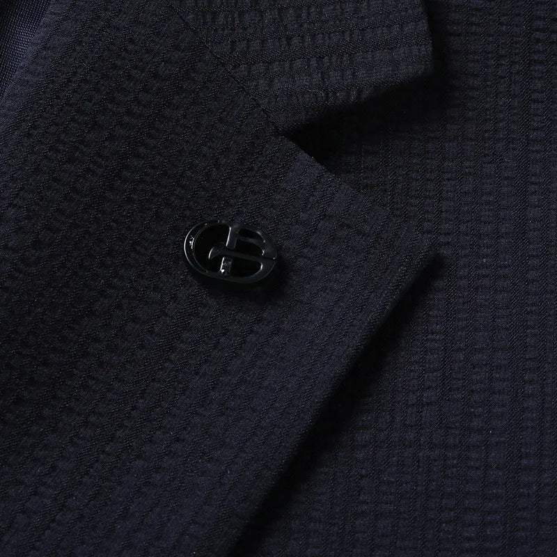 Veste de costume business homme – Blazer classique pour le bureau et les occasions festives