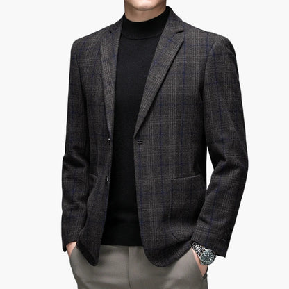 Veste business loisirs slim fit pour homme – Blazer élégant pour bureau et quotidien