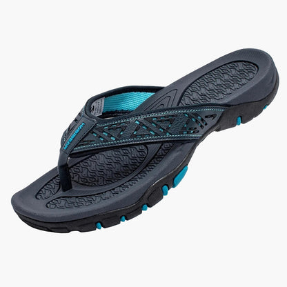 Herr Tåsandaler med fotvalvsstöd – Sportiga outdoor flip-flops för strand, vardag & fritid
