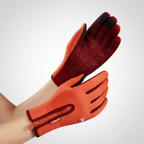 Spatwaterbestendige handschoenen met touchscreenfunctie en antislip handpalm