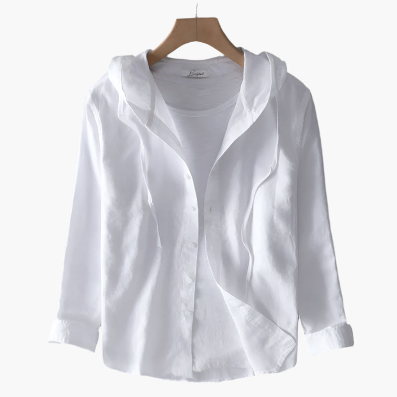Blusa con capucha para mujer – Elegancia casual para uso diario y viajes