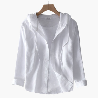 Blusa con capucha para mujer – Elegancia casual para uso diario y viajes
