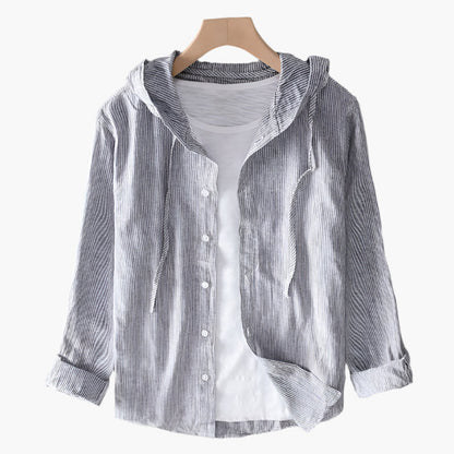 Blusa con capucha para mujer – Elegancia casual para uso diario y viajes