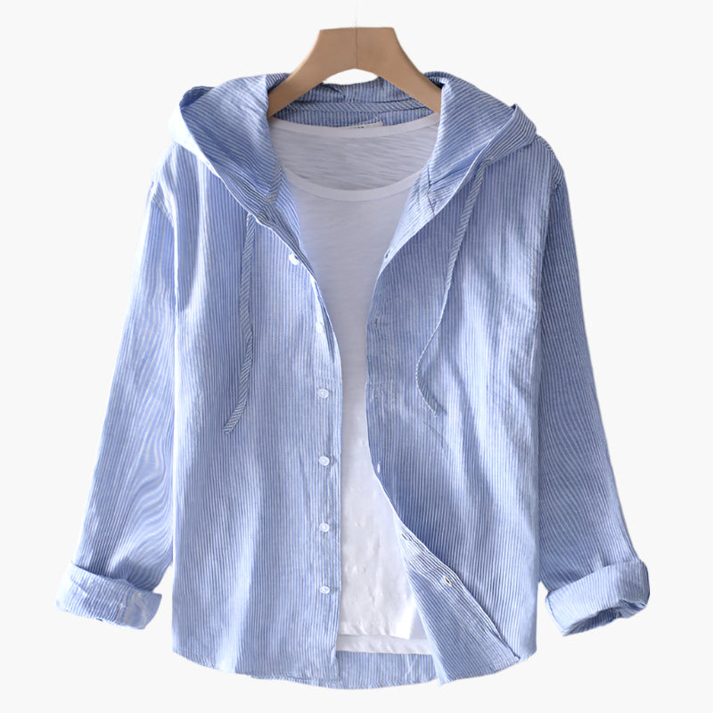 Blusa con capucha para mujer – Elegancia casual para uso diario y viajes