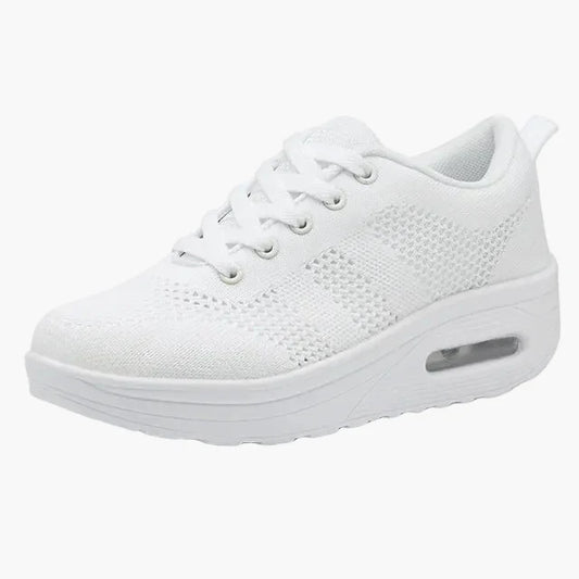 Zapatillas cómodas para mujer para el día a día y trabajo – Zapatos ortopédicos para correr con suela elevada