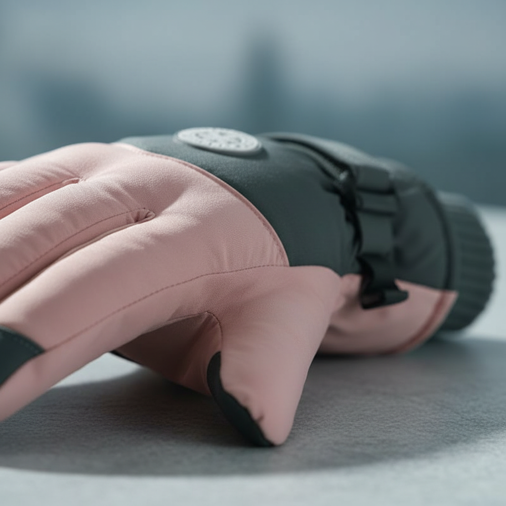 Thermisch gevoerde handschoenen met touchscreen-vingertoppen