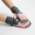 Thermisch gevoerde handschoenen met touchscreen-vingertoppen