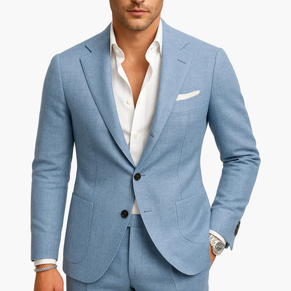 Herren Anzug Modern Fit – Eleganter Zweiteiler für Hochzeiten & Gartenpartys