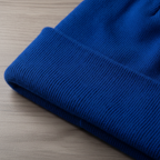 Gebreide wintermuts met warme isolatie