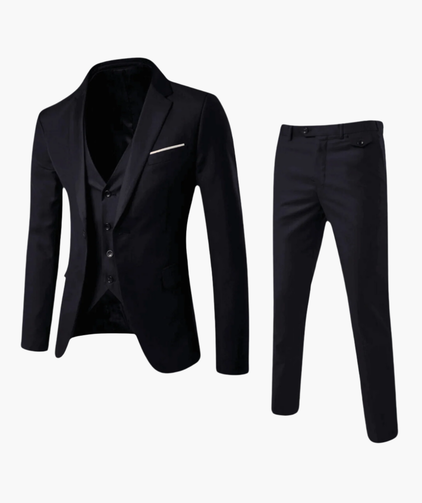 Heren business 3-delig pak – Elegante driedelige set voor bruiloft & kantoor
