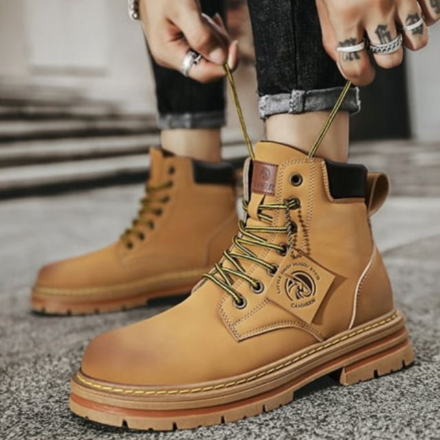 Heren Outdoor Laarzen – Robuuste en Stijlvolle Boots voor Avontuur en Dagelijks Gebruik