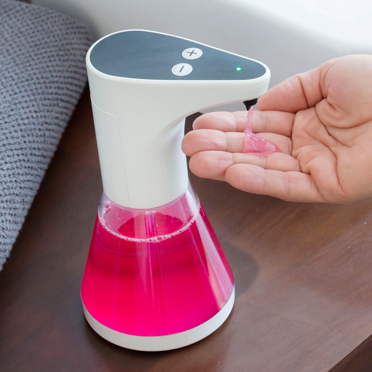 Automatische zeepdispenser met sensor - contactloos, 5 standen
