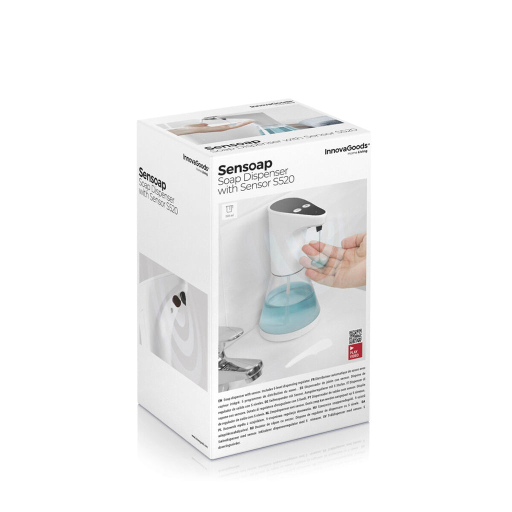 Automatische zeepdispenser met sensor - contactloos, 5 standen