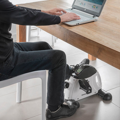 Arm- en beenpedaltrainer met LCD-teller, verstelbare weerstand
