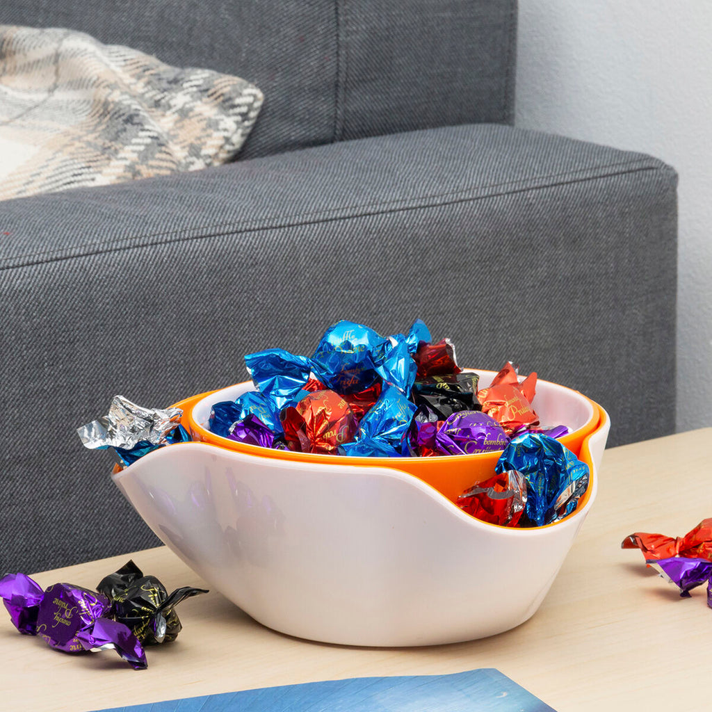 Aperitiefschaaltjes 2-in-1 set, 2 onderdelen, stapelbaar