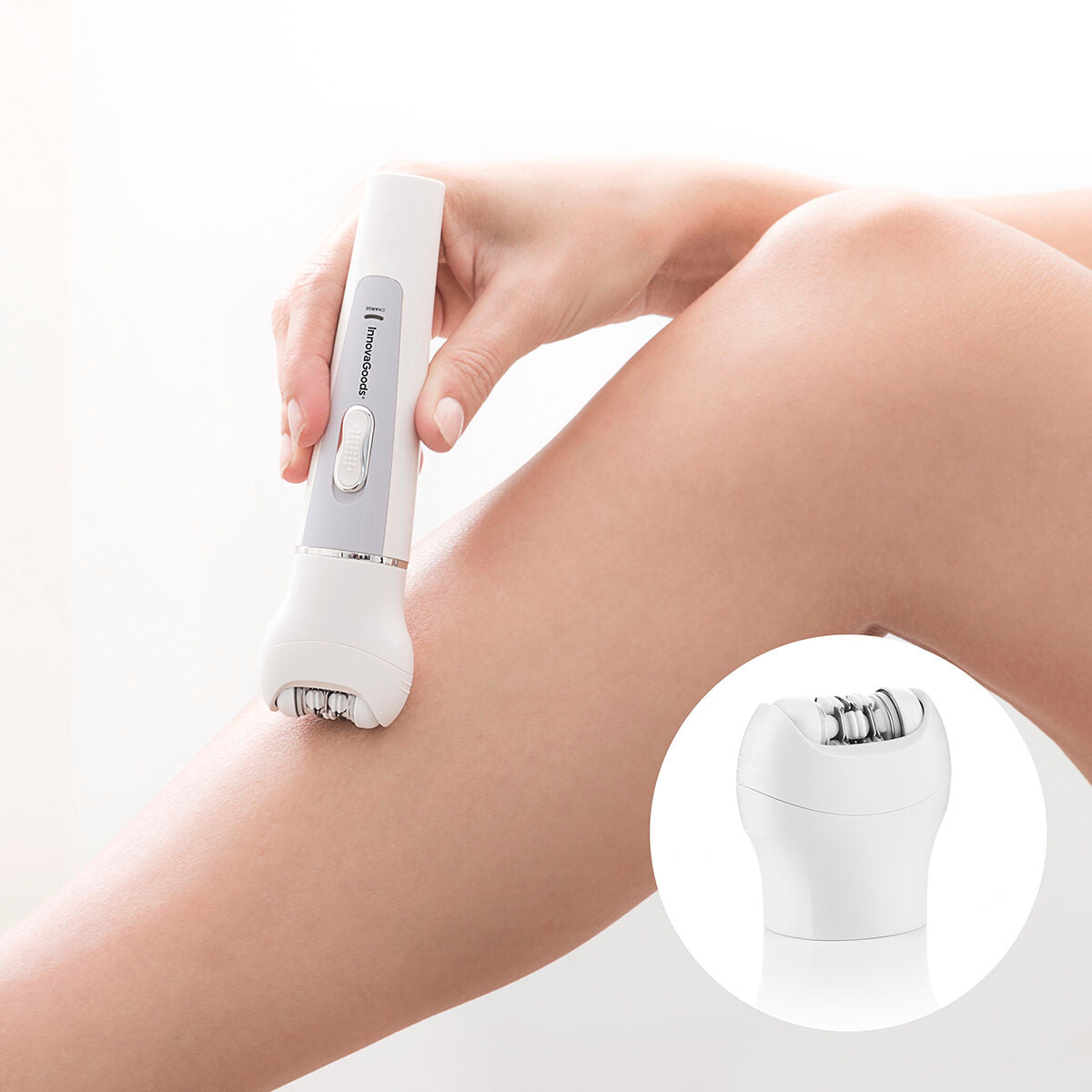 Epilator met 5 opzetstukken, oplaadbaar en waterbestendig