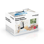 Automatische oplaadbare waterdispenser, geschikt voor flessen tot 20 liter, wit