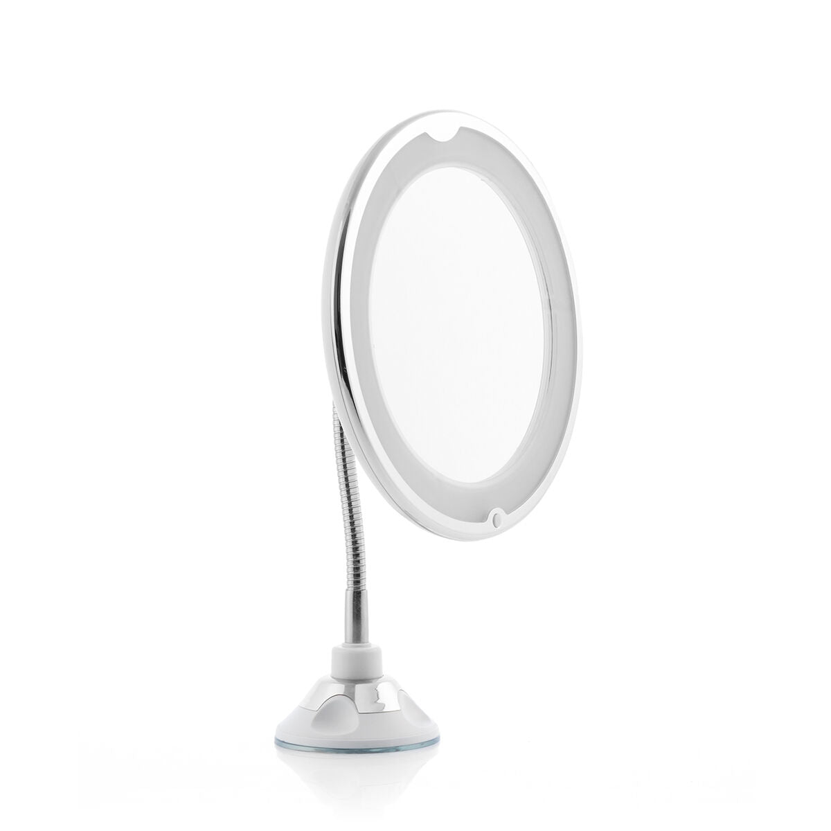 LED vergrotende spiegel met flexibele arm en zuignap, x5 vergroting