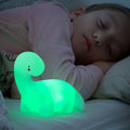 Dinosaurus LED-nachtlampje voor kinderen, multicolor, vinyl