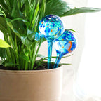 Automatische irrigatieballonnen van glas, 2 stuks, 350 ml, blauw