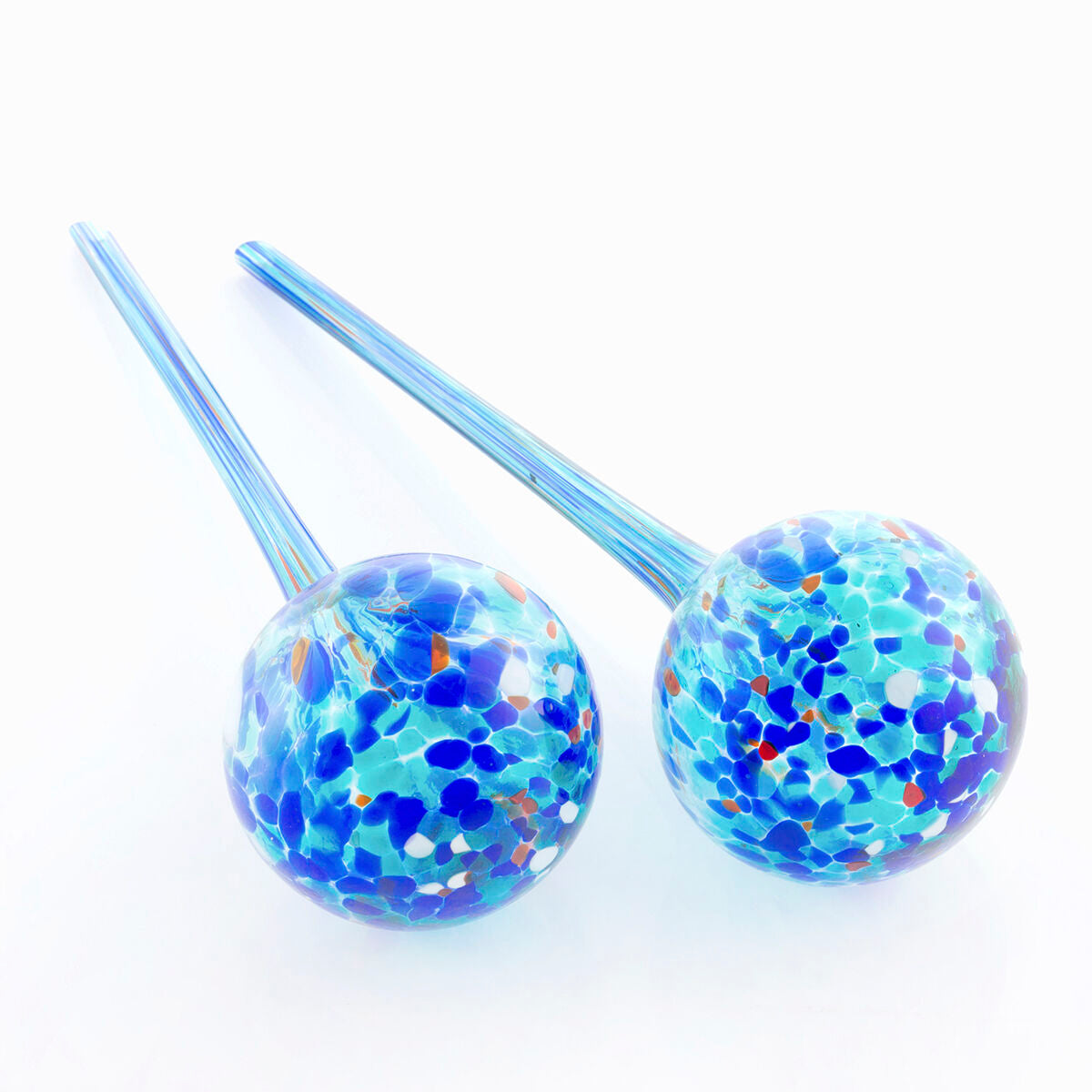 Automatische irrigatieballonnen van glas, 2 stuks, 350 ml, blauw