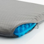 Honingraat gelkussen zitkussen met anti-slip hoes, 39 x 37 cm