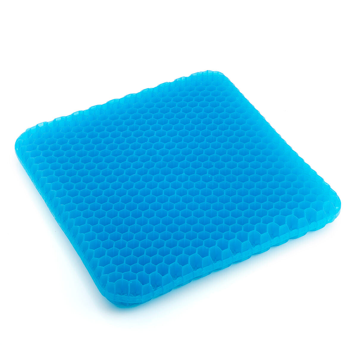 Honingraat gelkussen zitkussen met anti-slip hoes, 39 x 37 cm