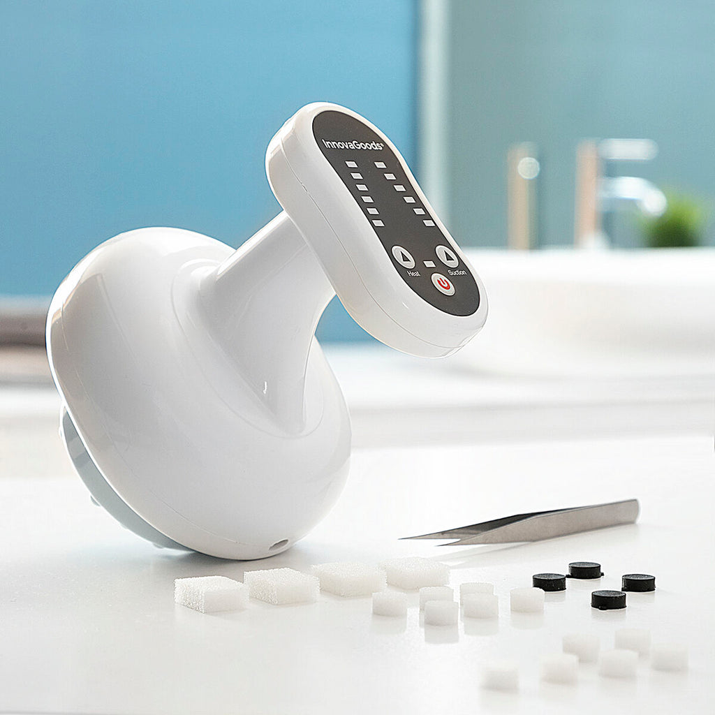 Oplaadbare anti-cellulitis zuig- en warmtemassager, vacuümtherapie