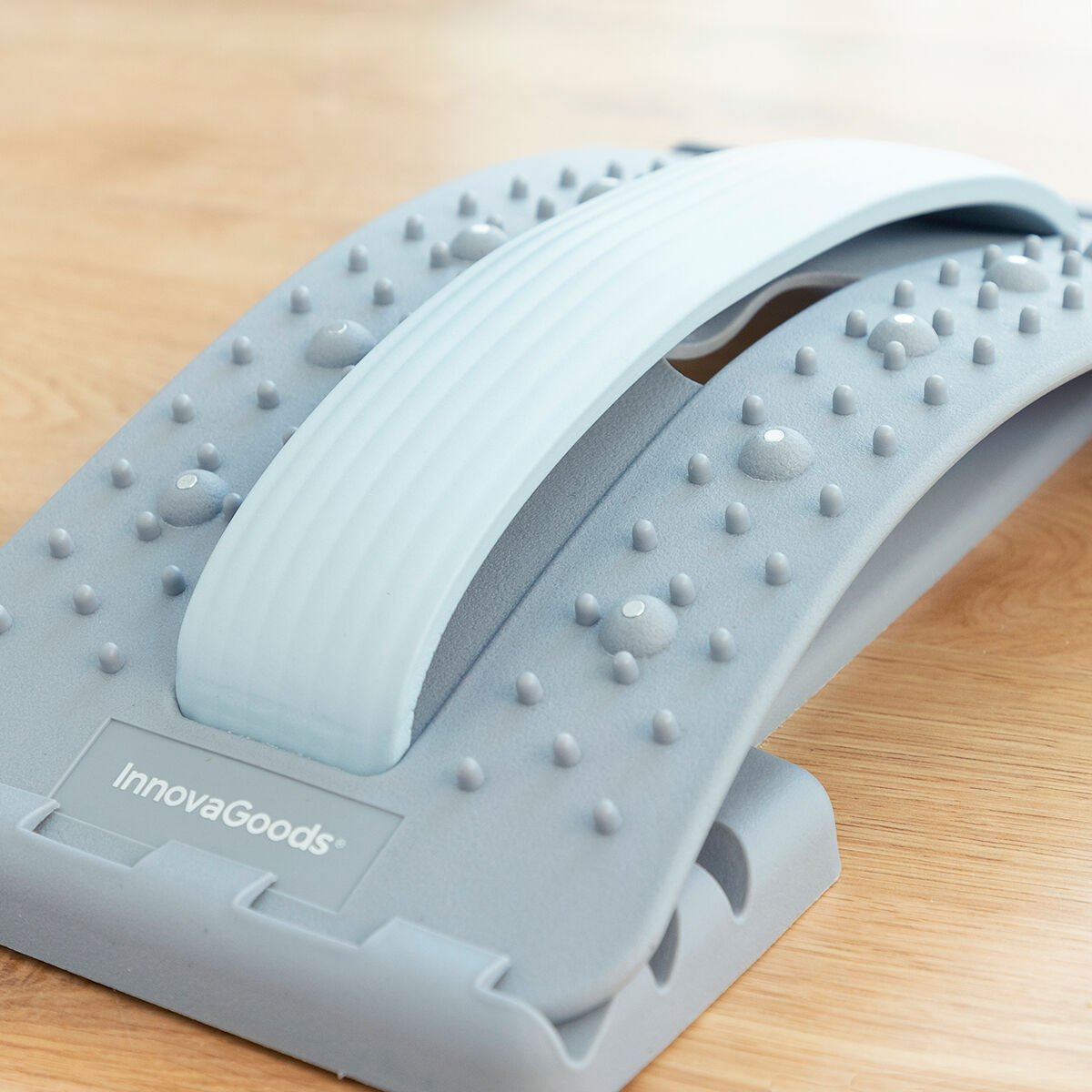 Lumbale corrector met massagepunten en magneten, verstelbare rugsteun