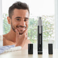 Neus- en oortrimmer, draadloos, compact, zwart-grijs