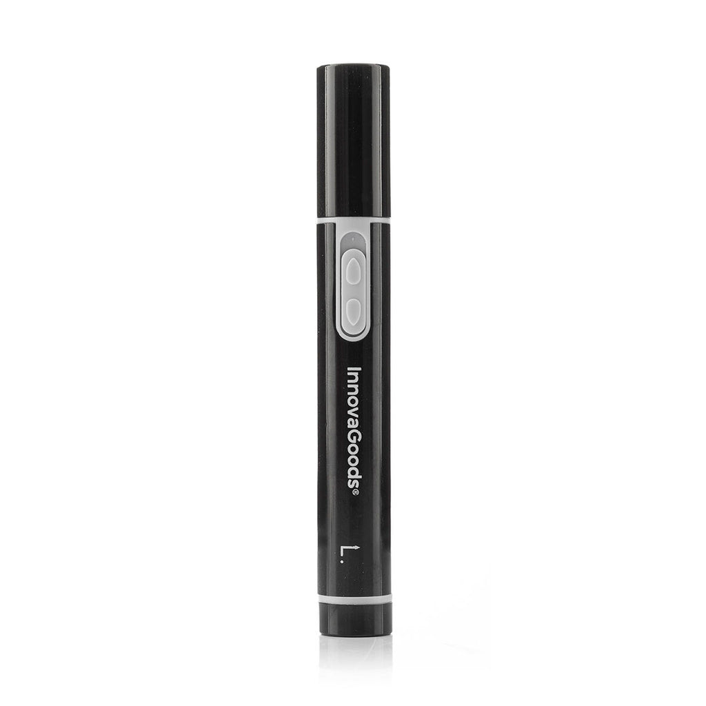 Neus- en oortrimmer, draadloos, compact, zwart-grijs