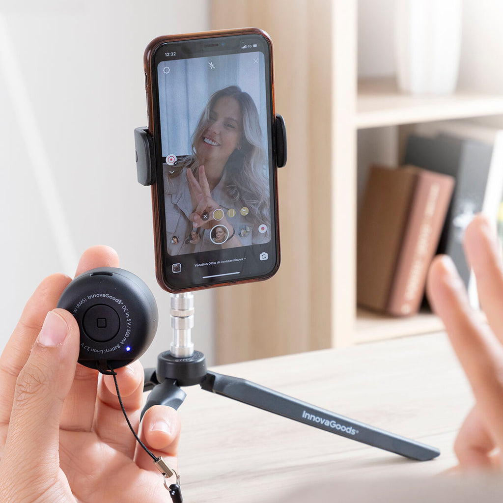 Draagbare mini Bluetooth-luidspreker oplaadbaar, zwart, ABS