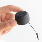 Draagbare mini Bluetooth-luidspreker oplaadbaar, zwart, ABS