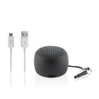Draagbare mini Bluetooth-luidspreker oplaadbaar, zwart, ABS
