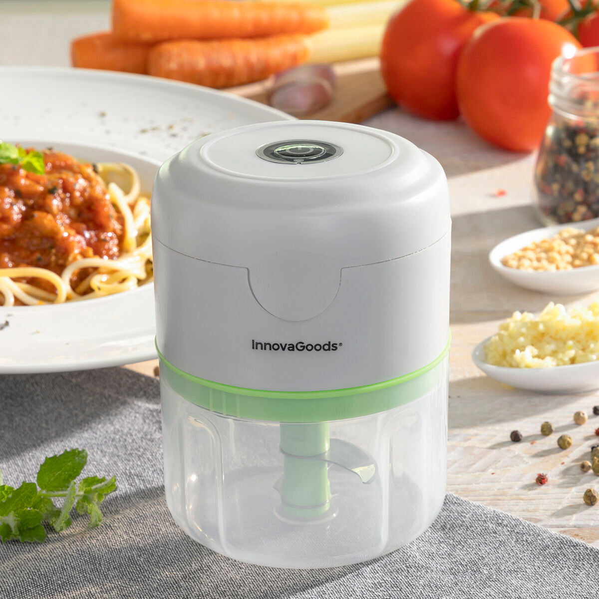 Oplaadbare draagbare minisnijder 200 ml, USB-C, 3 messen RVS