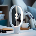 Balanslamp met magnetische schakelaar - LED tafellamp wit ABS